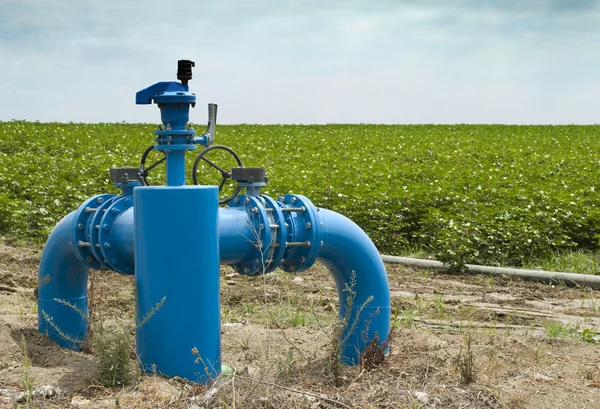 Sistemas de irrigação — Fotografia de Stock