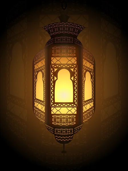 Ramadan fanoos hintergrund — Stockvektor