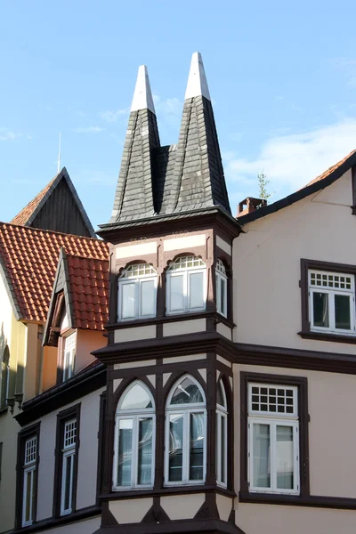 Half-timbered buildings - Celle, Germany — Stock Photo, Image
