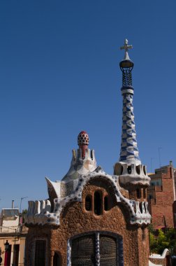 Barcelona, gaudi, 2012 mimarisi Guell Parkı