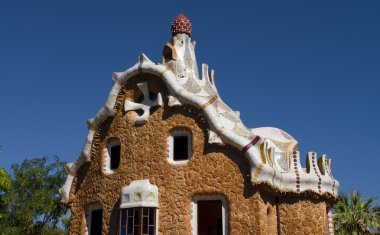 Barcelona, gaudi, 2012 mimarisi Guell Parkı