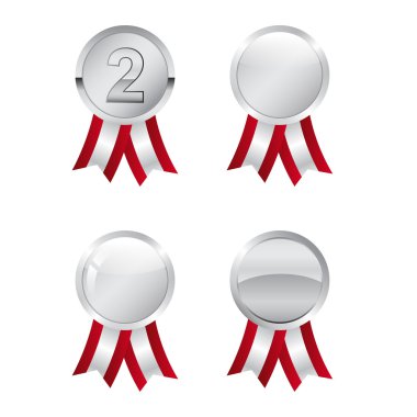 Silver awards clipart