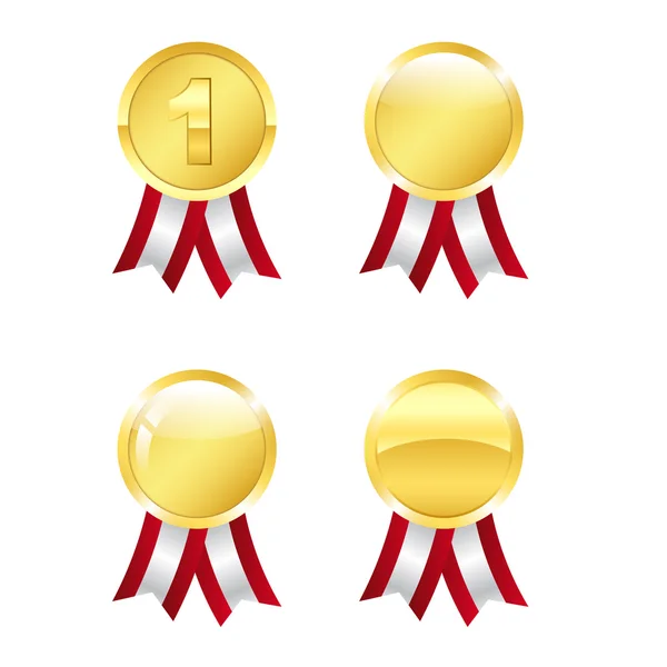 Premios de Oro — Archivo Imágenes Vectoriales