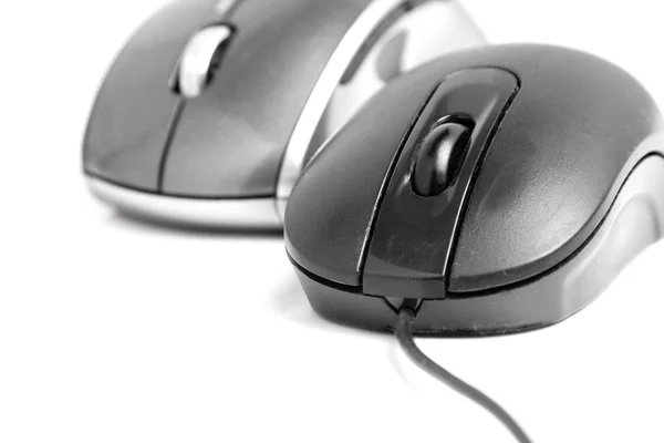 Closeup on wired mouse — Stock Photo, Image