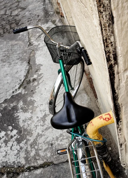 Bicicletta verde — Foto Stock