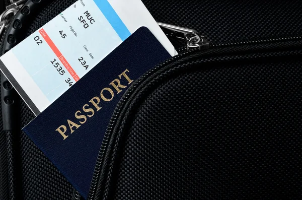 Pasport och bording pass — Stockfoto