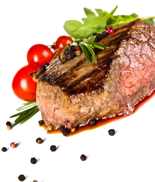 Hovězí steak — Stock fotografie