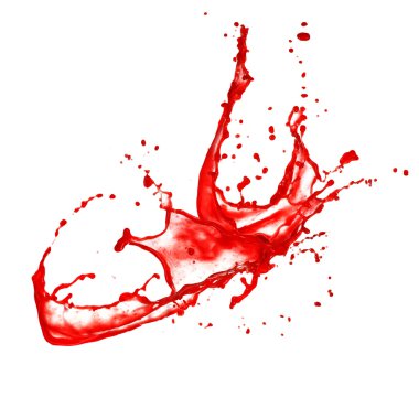 Blood splash clipart