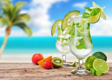 Mojito drinks clipart