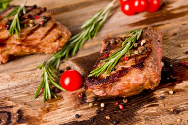 Beef steaks clipart