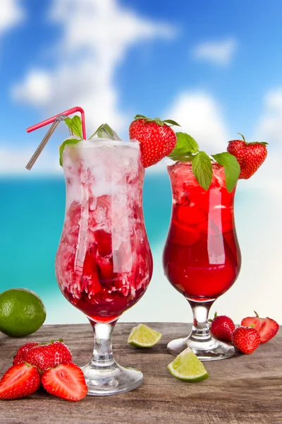 Letní koktejly — Stock fotografie