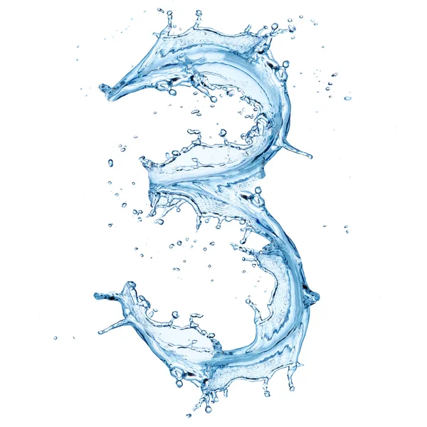 Número de agua —  Fotos de Stock