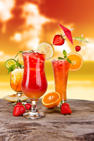 Экзотические коктейли
