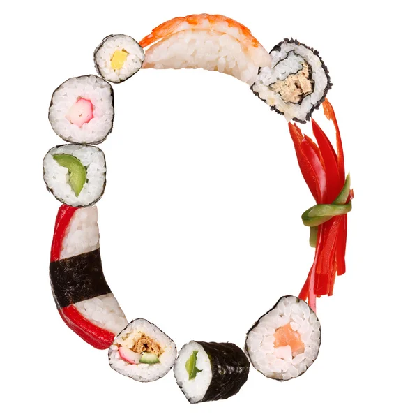 Número de sushi — Foto de Stock