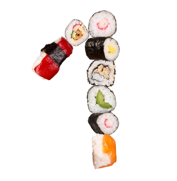 Число суши — стоковое фото