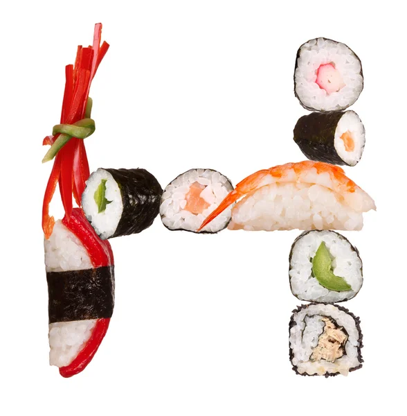 Sushi list — Zdjęcie stockowe