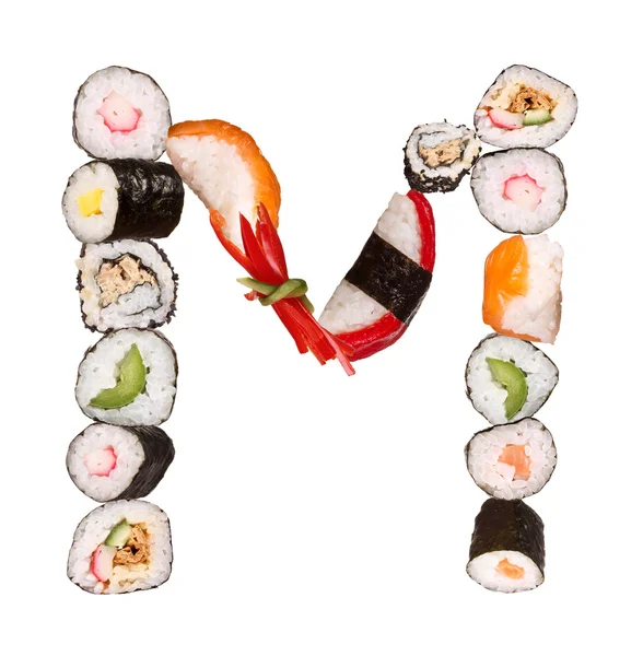 Sushi-Brief — Stockfoto