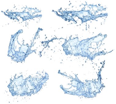 Water splashes clipart