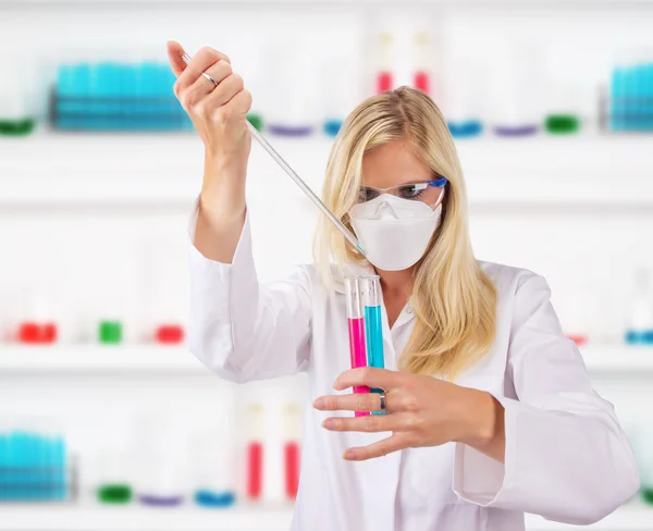 stock image Laboratory assistant