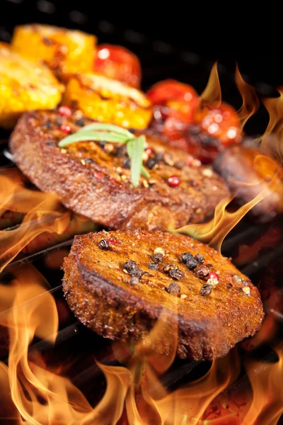 Beef steaks — Stock Photo, Image