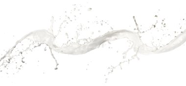 Milk splash clipart