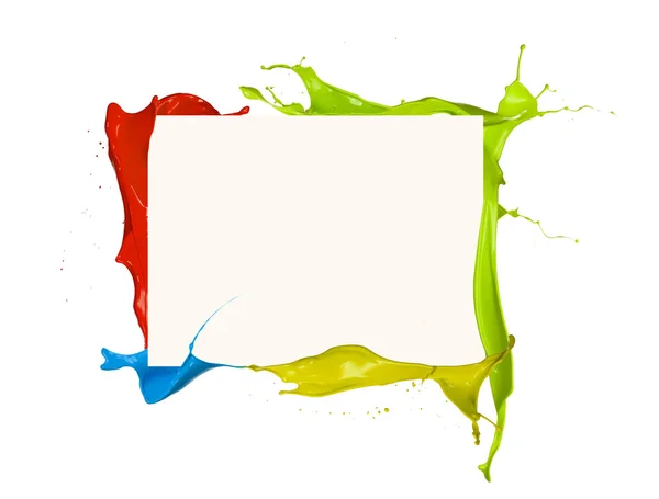 Цветная рамка — стоковое фото