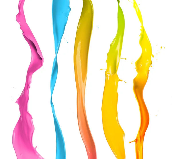 Gekleurde spatten — Stockfoto