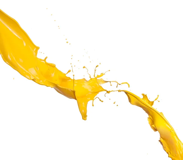 Gelber Farbtupfer — Stockfoto