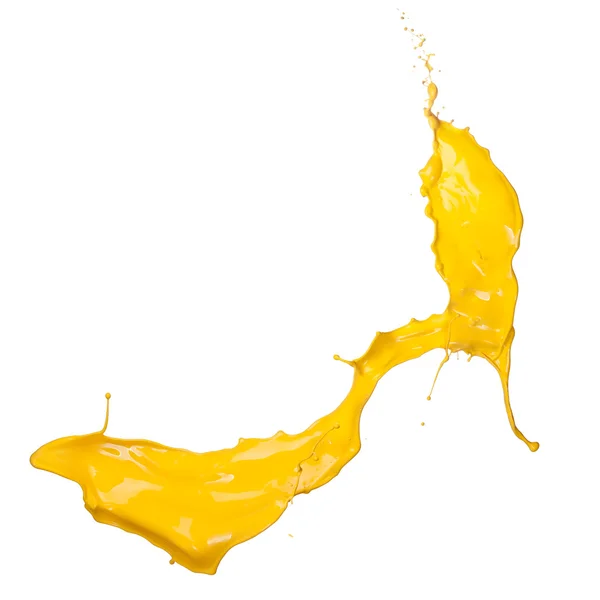 Salpicadura amarilla — Foto de Stock