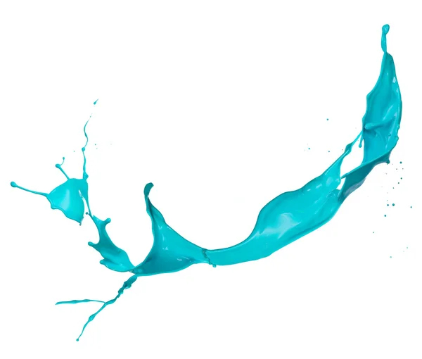 Blue splash — Stock Photo, Image