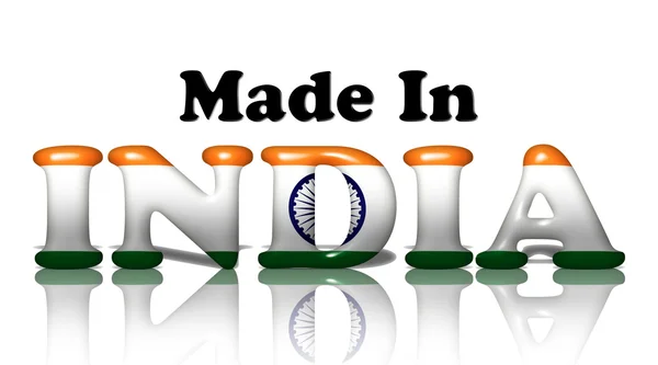 Made in India — Stock Photo, Image