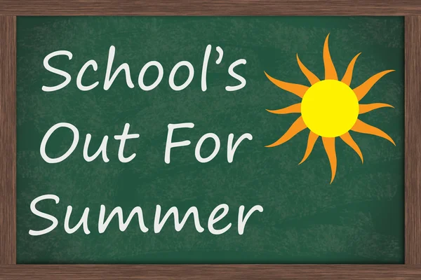 Schools Out for Summer — Stock Photo, Image
