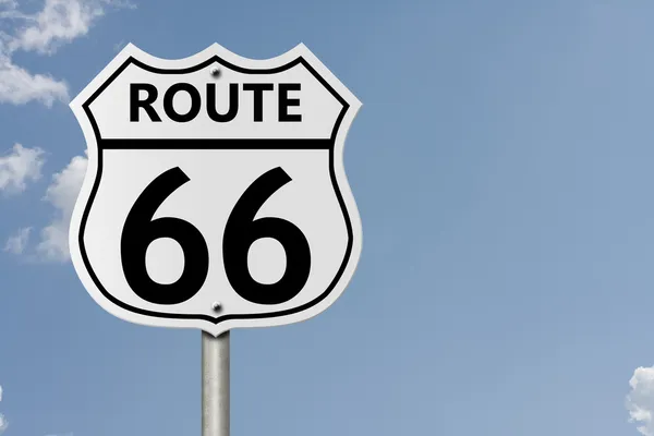 Přičemž route 66 — Stock fotografie