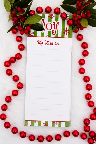 Moja lista życzeń — Zdjęcie stockowe