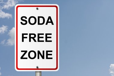 Soda Free Zone clipart