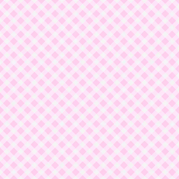 Fondo de tela de Gingham rosa claro — Foto de Stock
