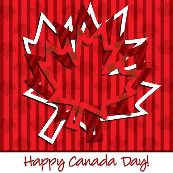 Χαρούμενη μέρα στον Καναδά — Φωτογραφία Αρχείου