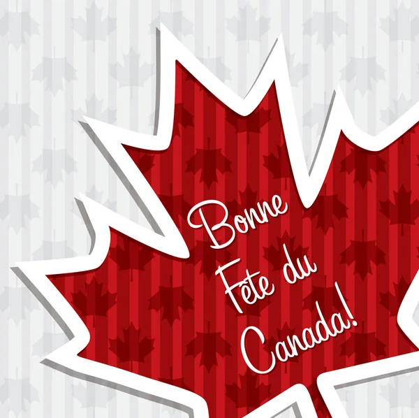 Щасливий день Канади ! — стокове фото