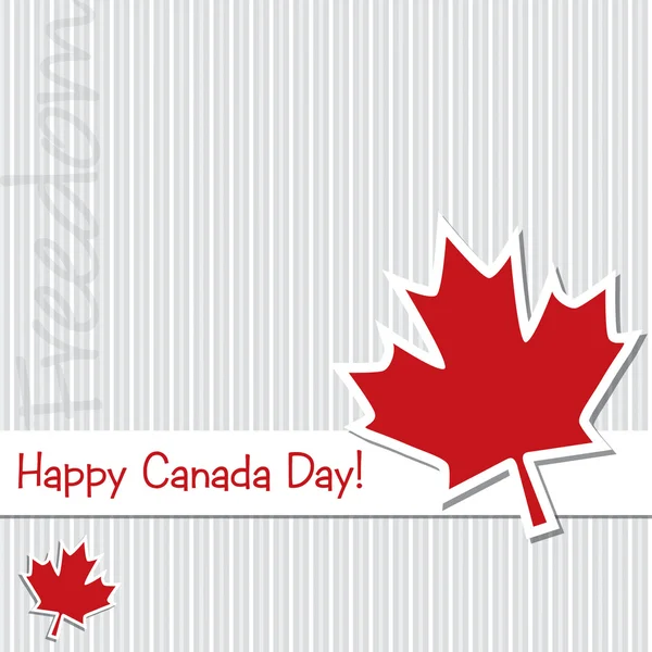 快乐的加拿大日 — 图库照片