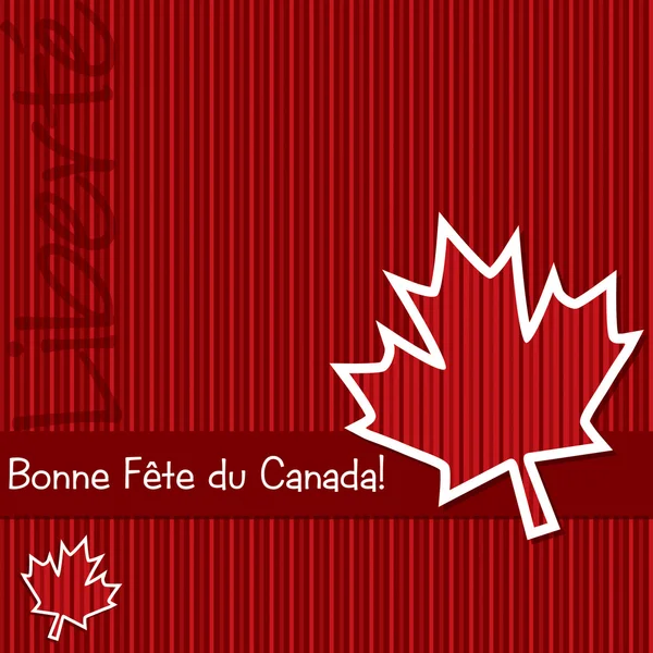 Χαρούμενη μέρα στον Καναδά! — Φωτογραφία Αρχείου