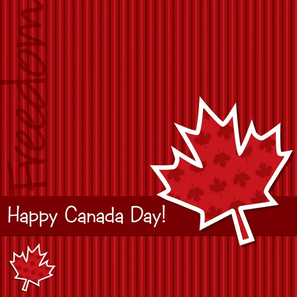 행복 한 카나다의 날! — 스톡 사진