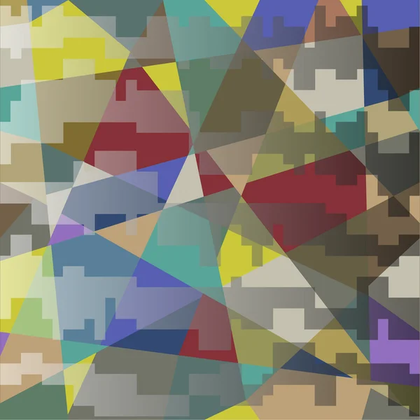 Farbenfrohe Muster abstrakt — Stockvektor