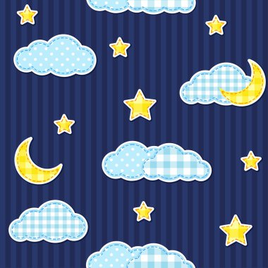 Night sky clipart