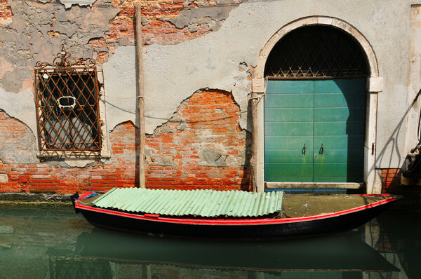 Boat in Venice, Italy