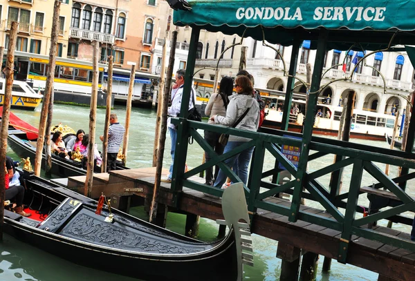 Gondola service — Stock Photo, Image