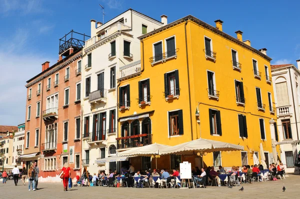 Square i Venedig, Italien — Stockfoto