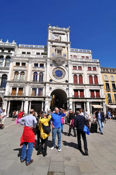 San Marco náměstí v Benátkách — Stock fotografie