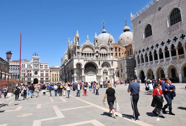 Площадь Святого Марка, Венеция — стоковое фото