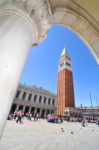 San Marco-torget i Venedig — Stockfoto