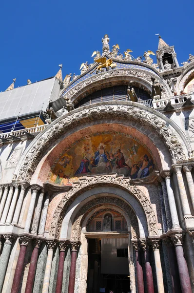 San marco 大教堂在威尼斯，意大利 — 图库照片